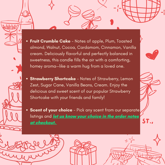 HAPPY BIRTHDAY - RAPESEED CANDLE - 300ML