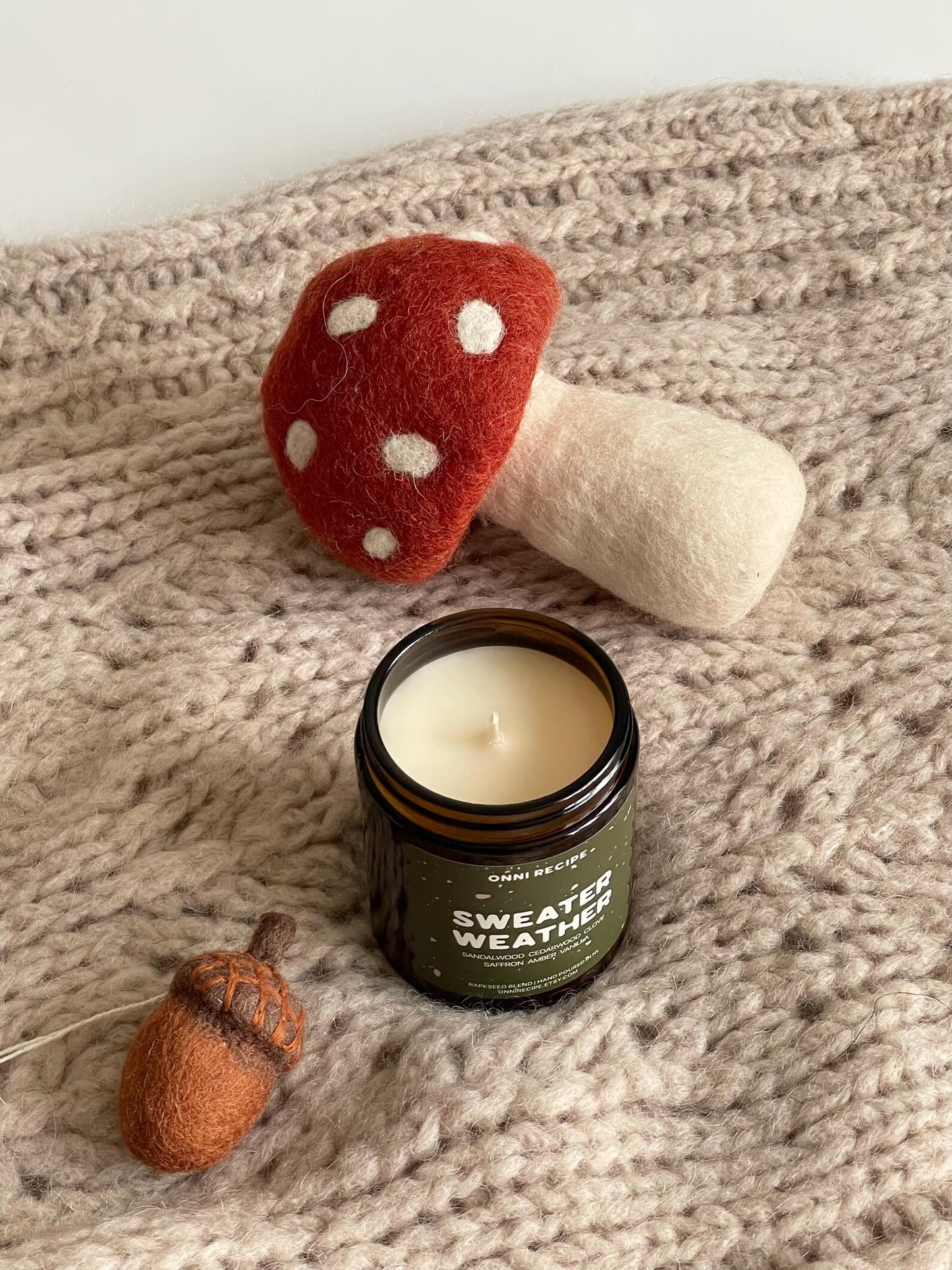 SWEATER WEATHER - RAPESEED CANDLE - 170ML/ 250ML