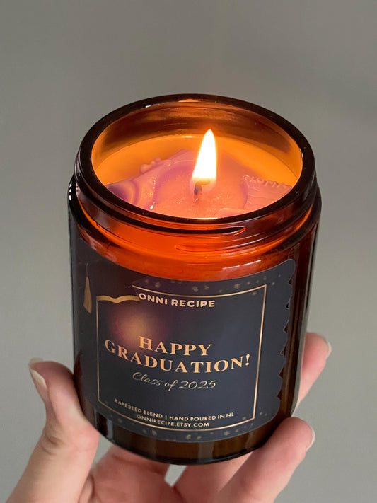 HAPPY GRADUATION - RAPESEED CANDLE - 170ML