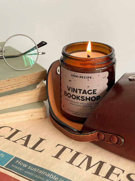 VINTAGE BOOKSHOP - RAPESEED CANDLE - 170ML/ 250ML