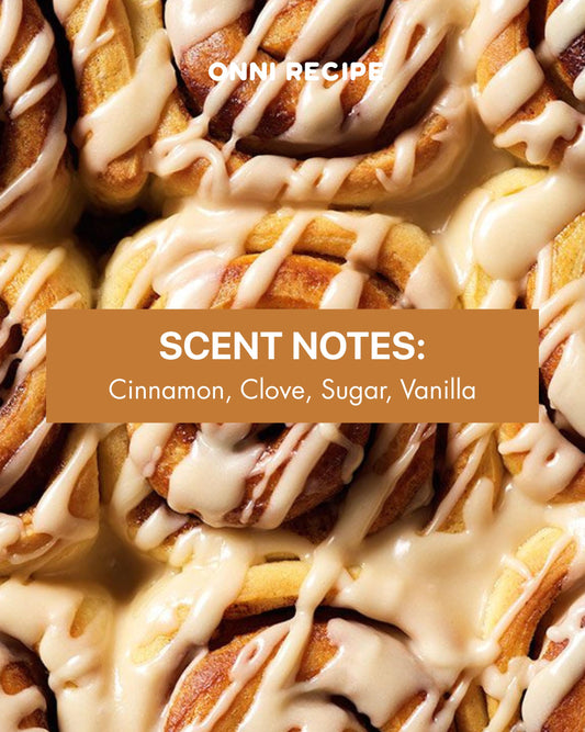 CINNAMON ROLL WITH CREAM VANILLA ICING - RAPESEED CANDLE - 200ML