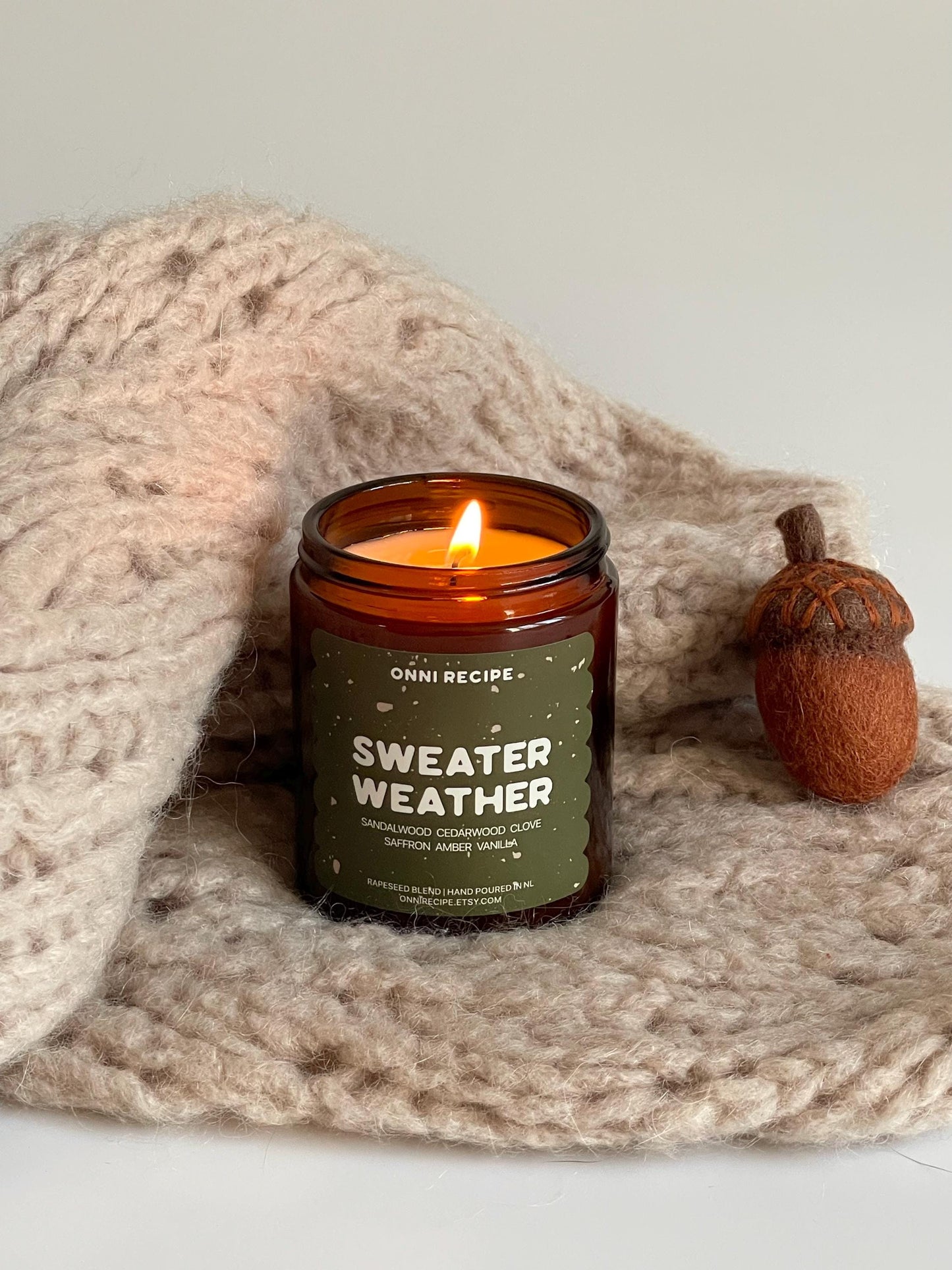 SWEATER WEATHER - RAPESEED CANDLE - 170ML/ 250ML