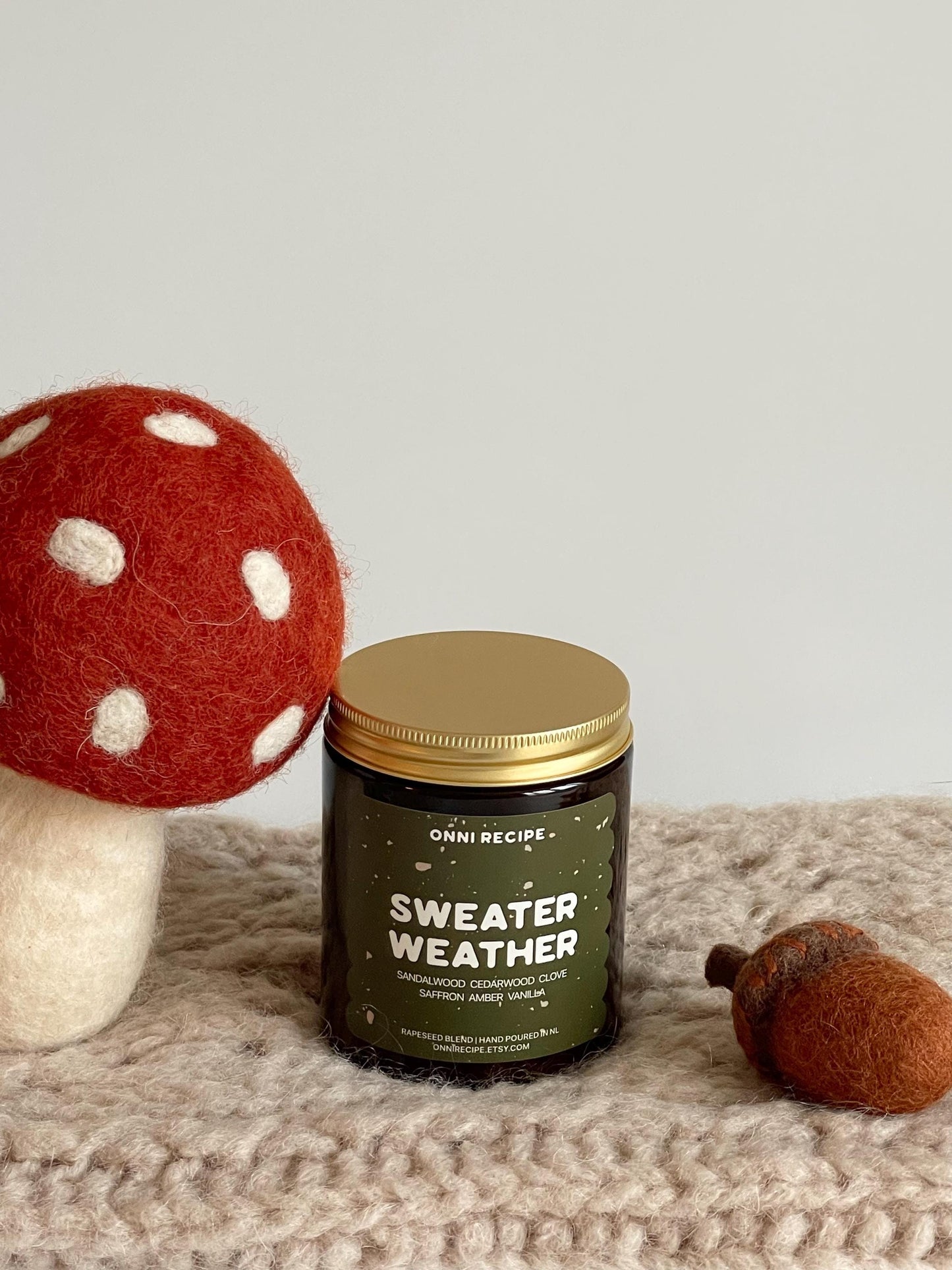 SWEATER WEATHER - RAPESEED CANDLE - 170ML/ 250ML