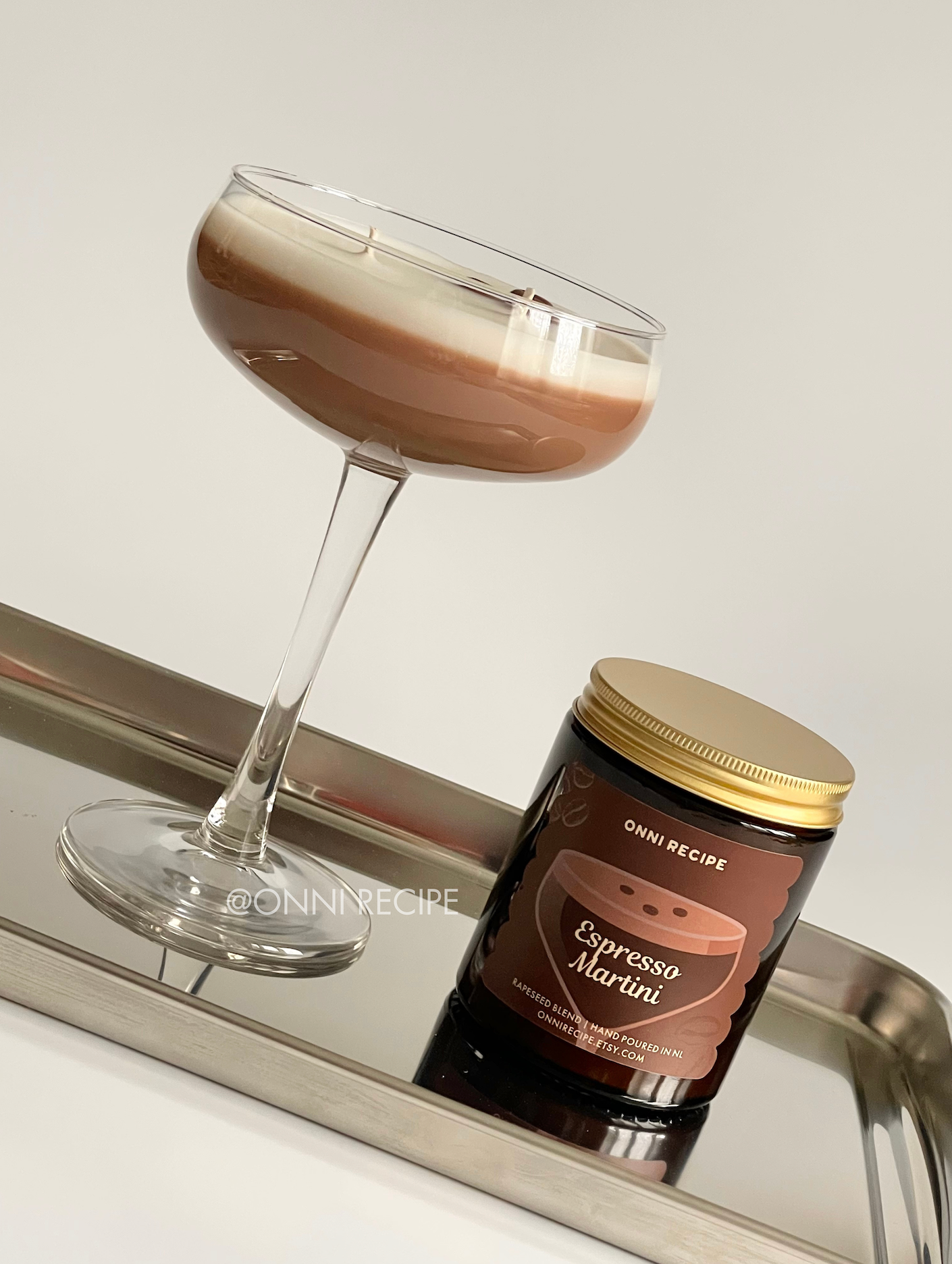 ESPRESSO MARTINI - RAPESEED CANDLE - 170ML/ 250ML