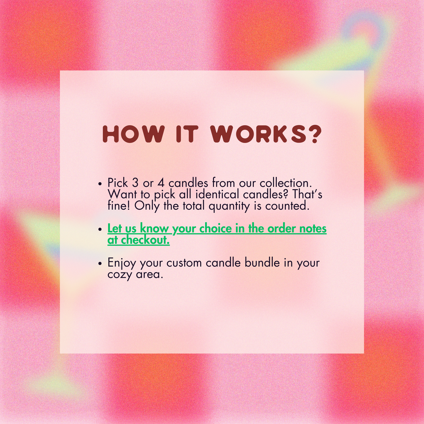 COCKTAIL CANDLE BUNDLE