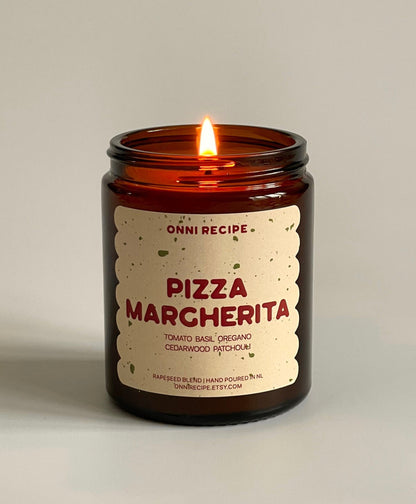 PIZZA MARGHERITA - RAPESEED CANDLE - 170ML/ 250ML