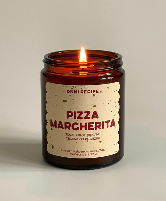 PIZZA MARGHERITA - RAPESEED CANDLE - 170ML/ 250ML
