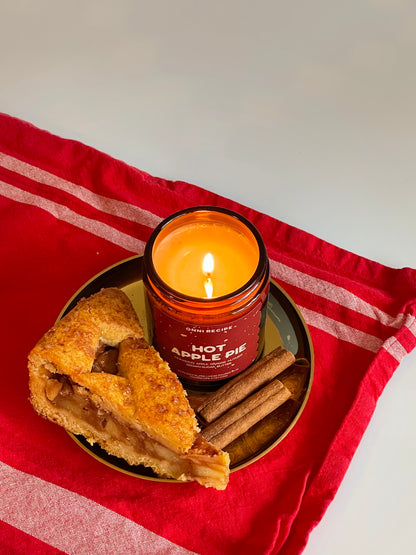 HOT APPLE PIE - RAPESEED WAX CANDLE - 170ML/ 250ML