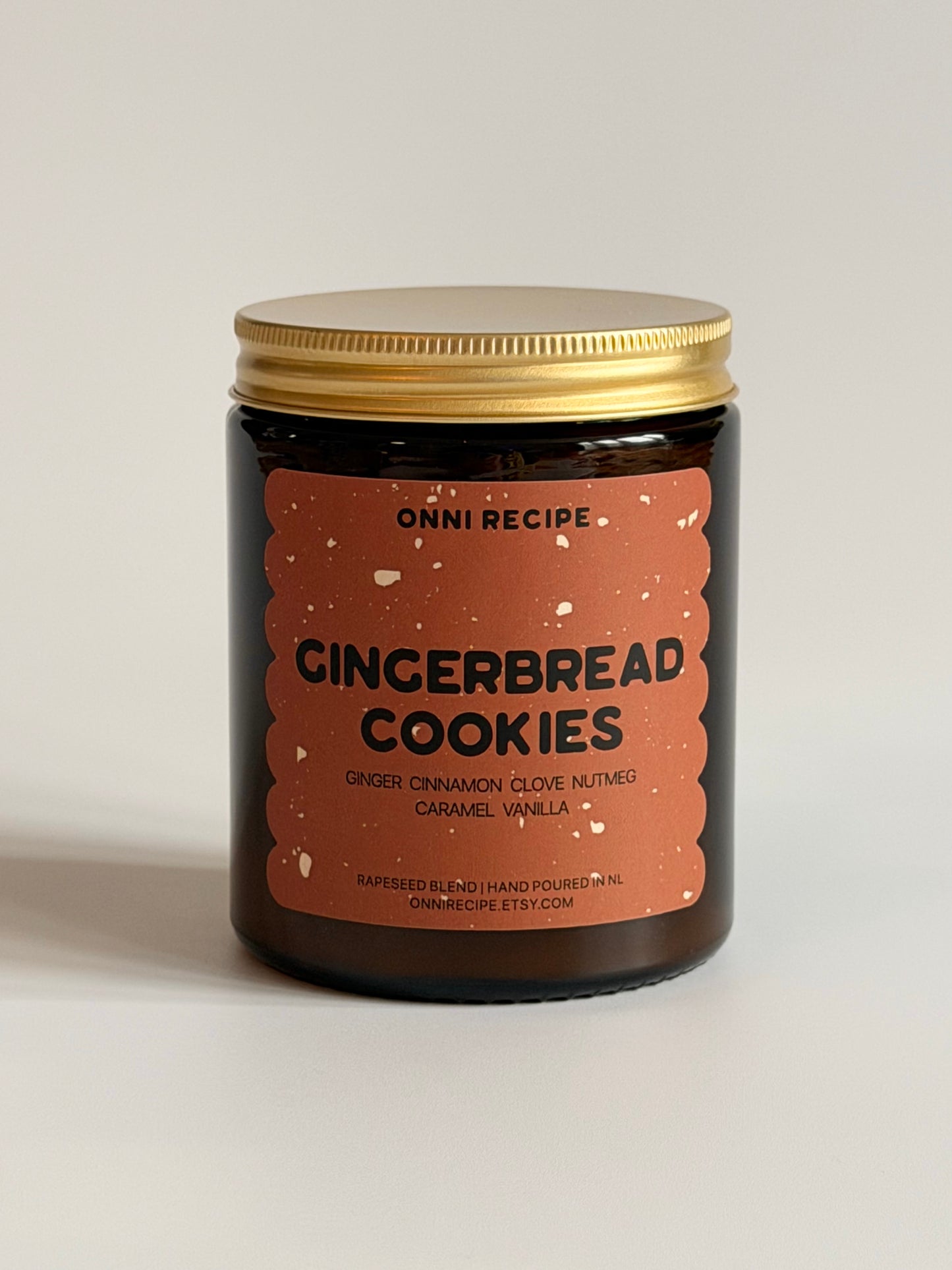 GINGERBREAD COOKIES - RAPESEED WAX CANDLE - 170ML/ 250ML