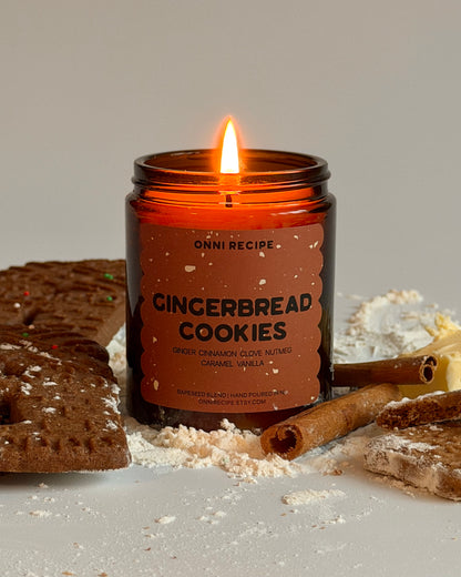 GINGERBREAD COOKIES - RAPESEED WAX CANDLE - 170ML/ 250ML