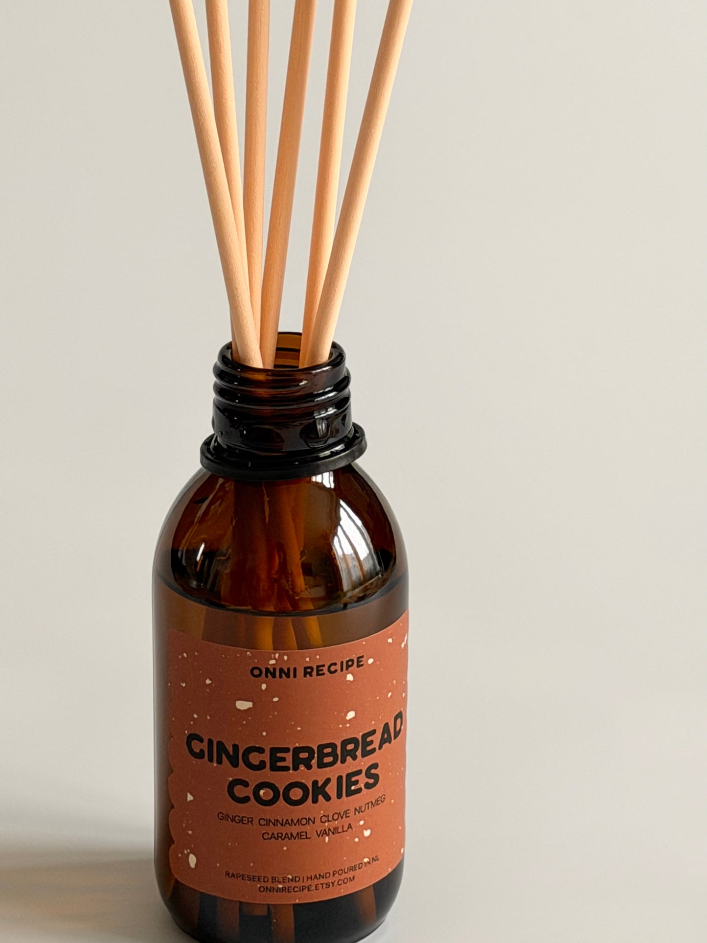 GINGERBREAD COOKIES - REED DIFFUSER 120ML 4 MONTHS
