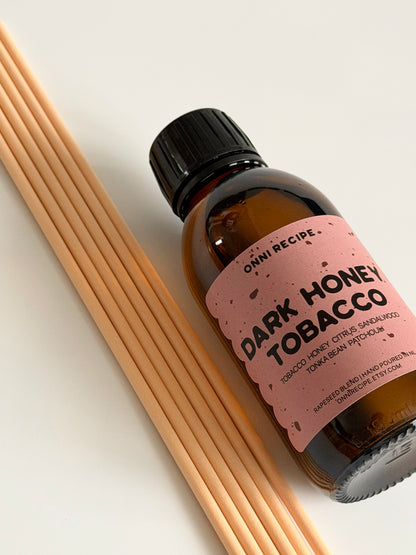 DARK HONEY TOBACCO - REED DIFFUSER 120ML 4 MONTHS