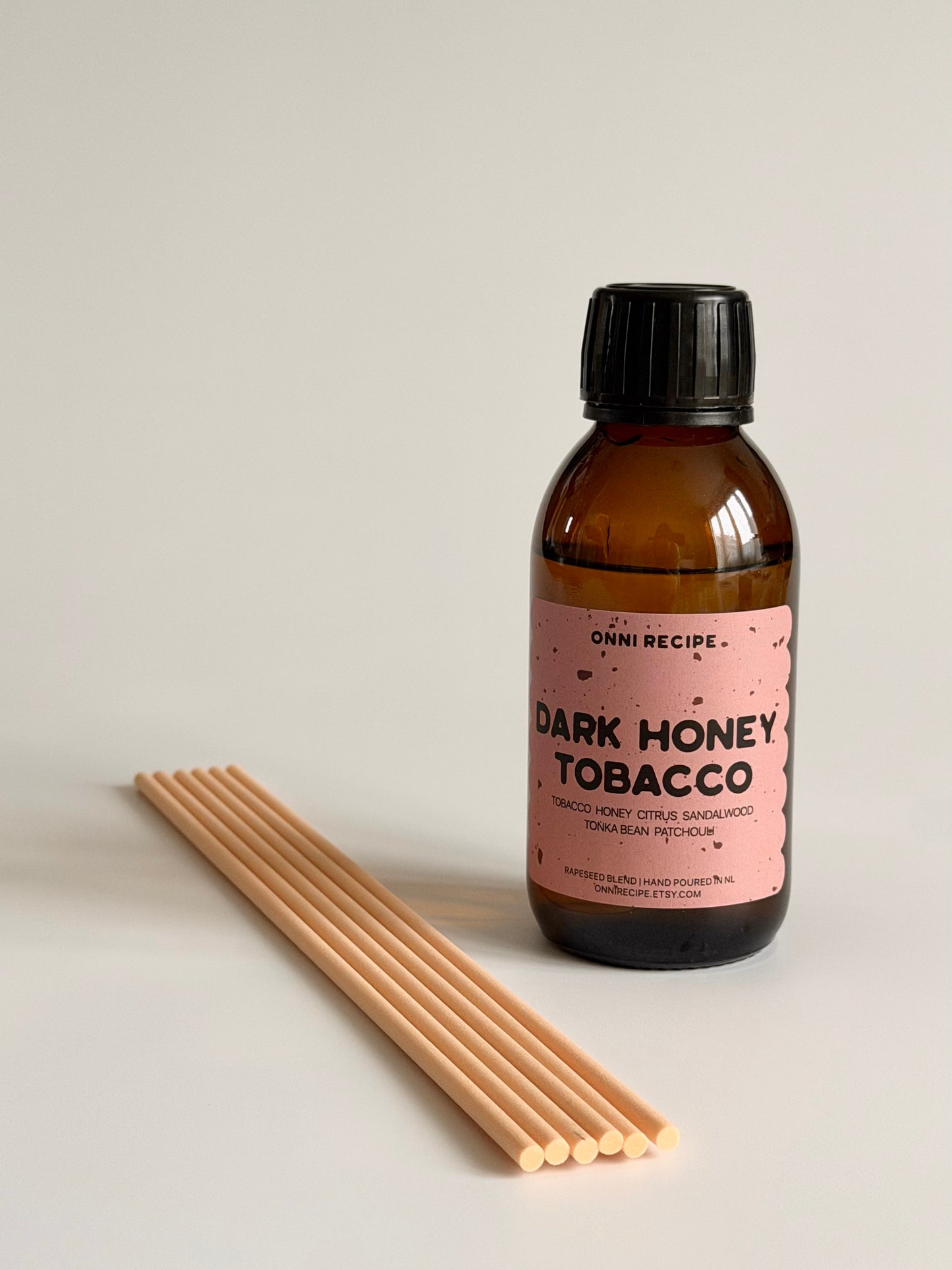 DARK HONEY TOBACCO - REED DIFFUSER 120ML 4 MONTHS