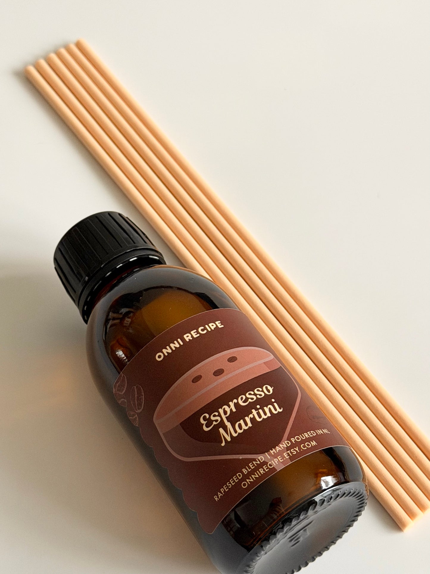 ESPRESSO MARTINI - REED DIFFUSER 120ML 4 MONTHS