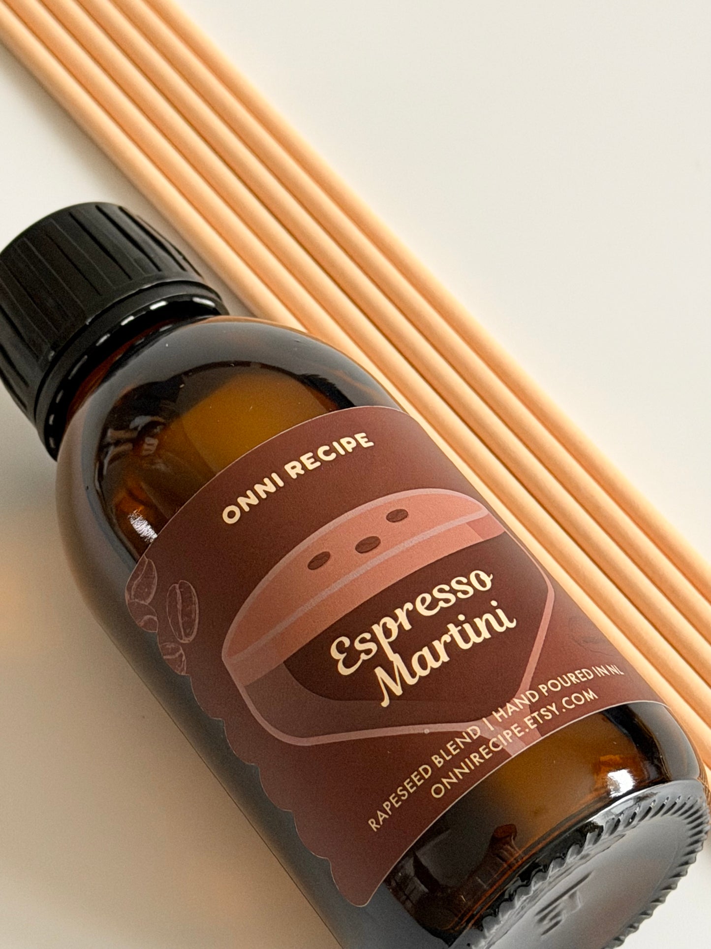 ESPRESSO MARTINI - REED DIFFUSER 120ML 4 MONTHS