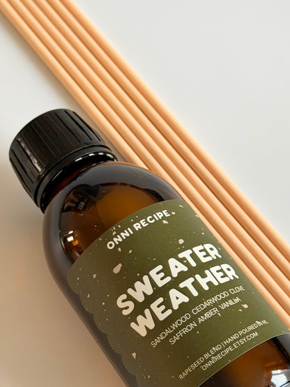 SWEATER WEATHER - REED DIFFUSER 120ML 4 MONTHS