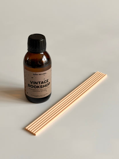 VINTAGE BOOKSHOP - REED DIFFUSER 120ML 4 MONTHS