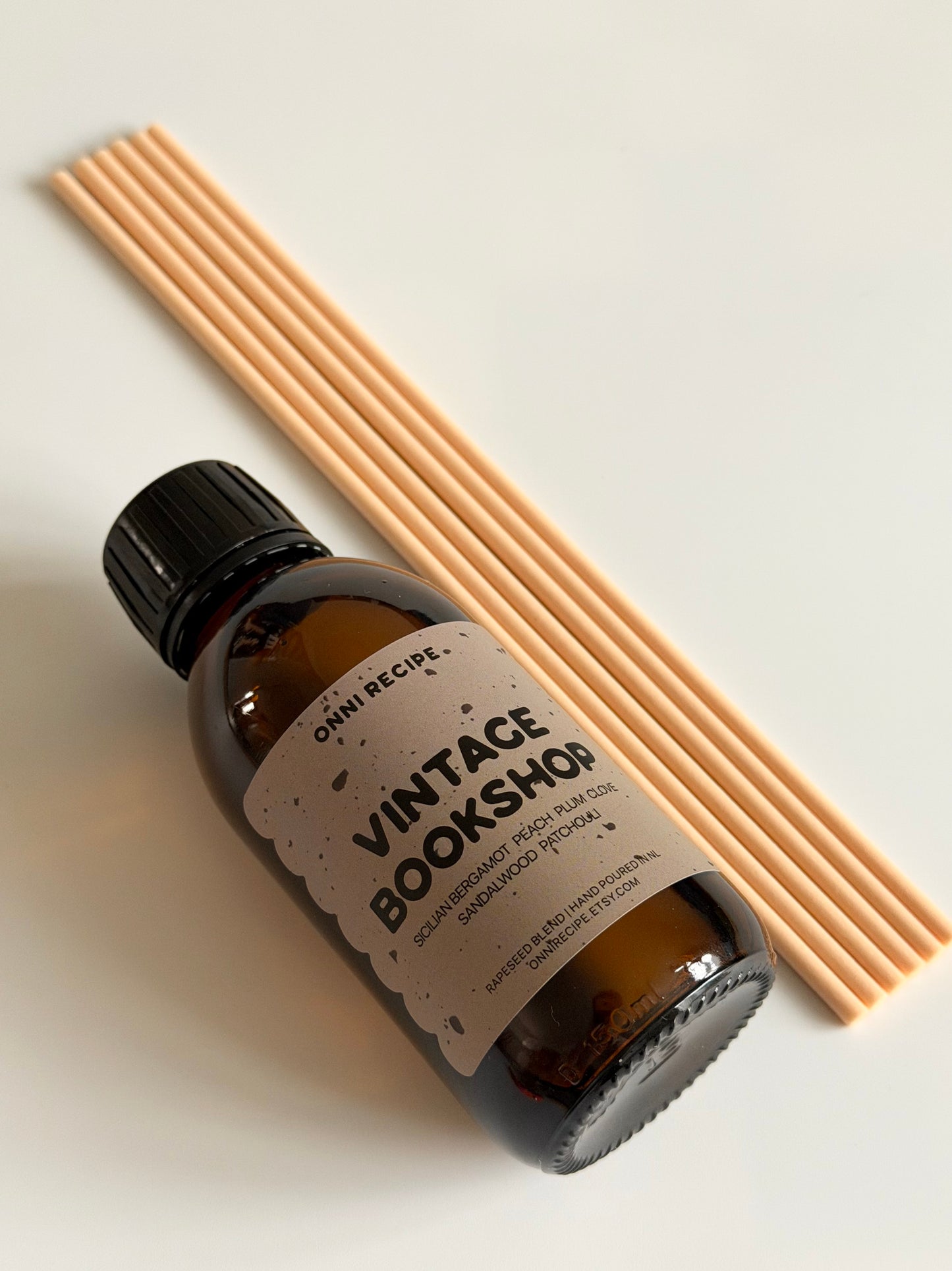 VINTAGE BOOKSHOP - REED DIFFUSER 120ML 4 MONTHS