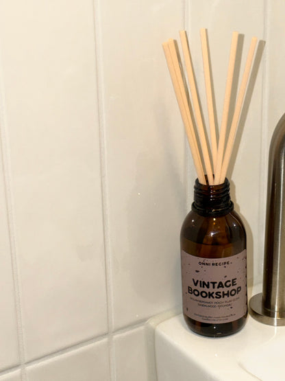 VINTAGE BOOKSHOP - REED DIFFUSER 120ML 4 MONTHS