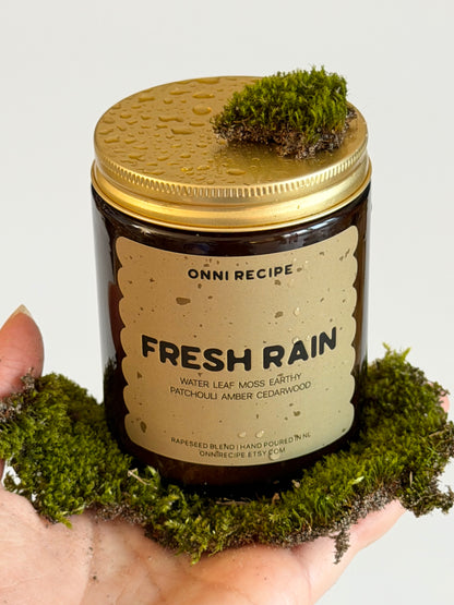FRESH RAIN - RAPESEED CANDLE - 170ML/ 250ML