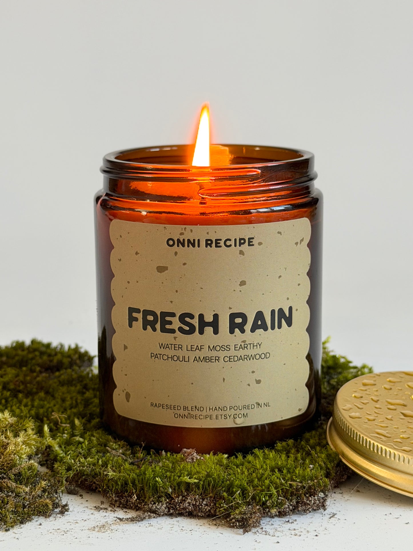 FRESH RAIN - RAPESEED CANDLE - 170ML/ 250ML