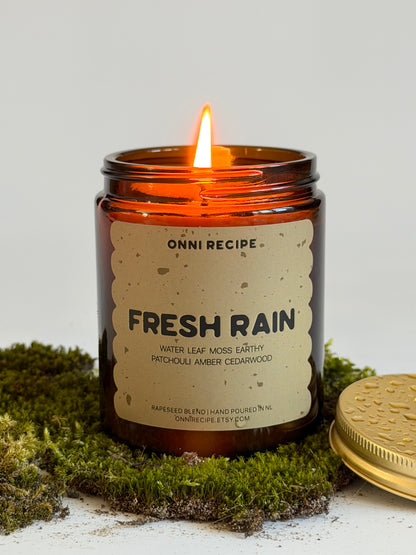 FRESH RAIN - RAPESEED CANDLE - 170ML/ 250ML