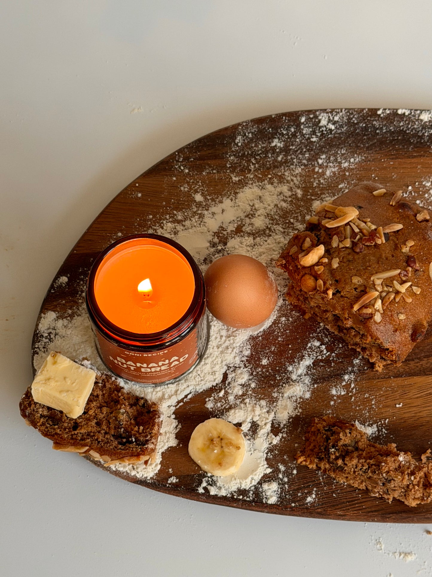 BANANA NUT BREAD - RAPESEED CANDLE - 170ML/ 250ML