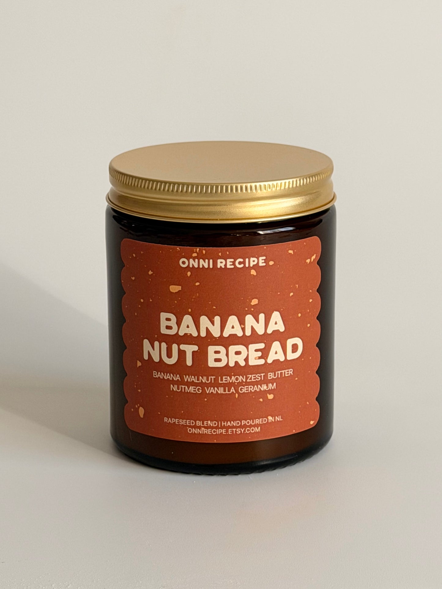 BANANA NUT BREAD - RAPESEED CANDLE - 170ML/ 250ML