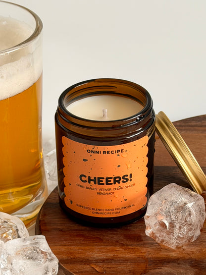 CHEERS! - RAPESEED CANDLE - 170ML/ 250ML