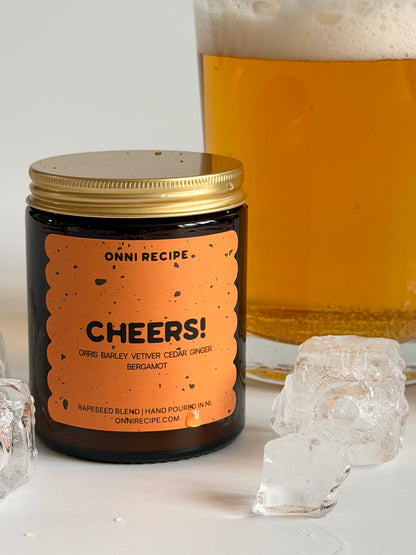 CHEERS! - RAPESEED CANDLE - 170ML/ 250ML