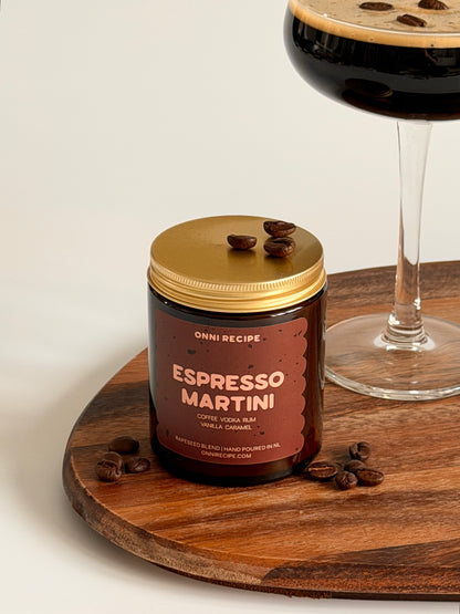 ESPRESSO MARTINI - RAPESEED CANDLE - 170ML/ 250ML