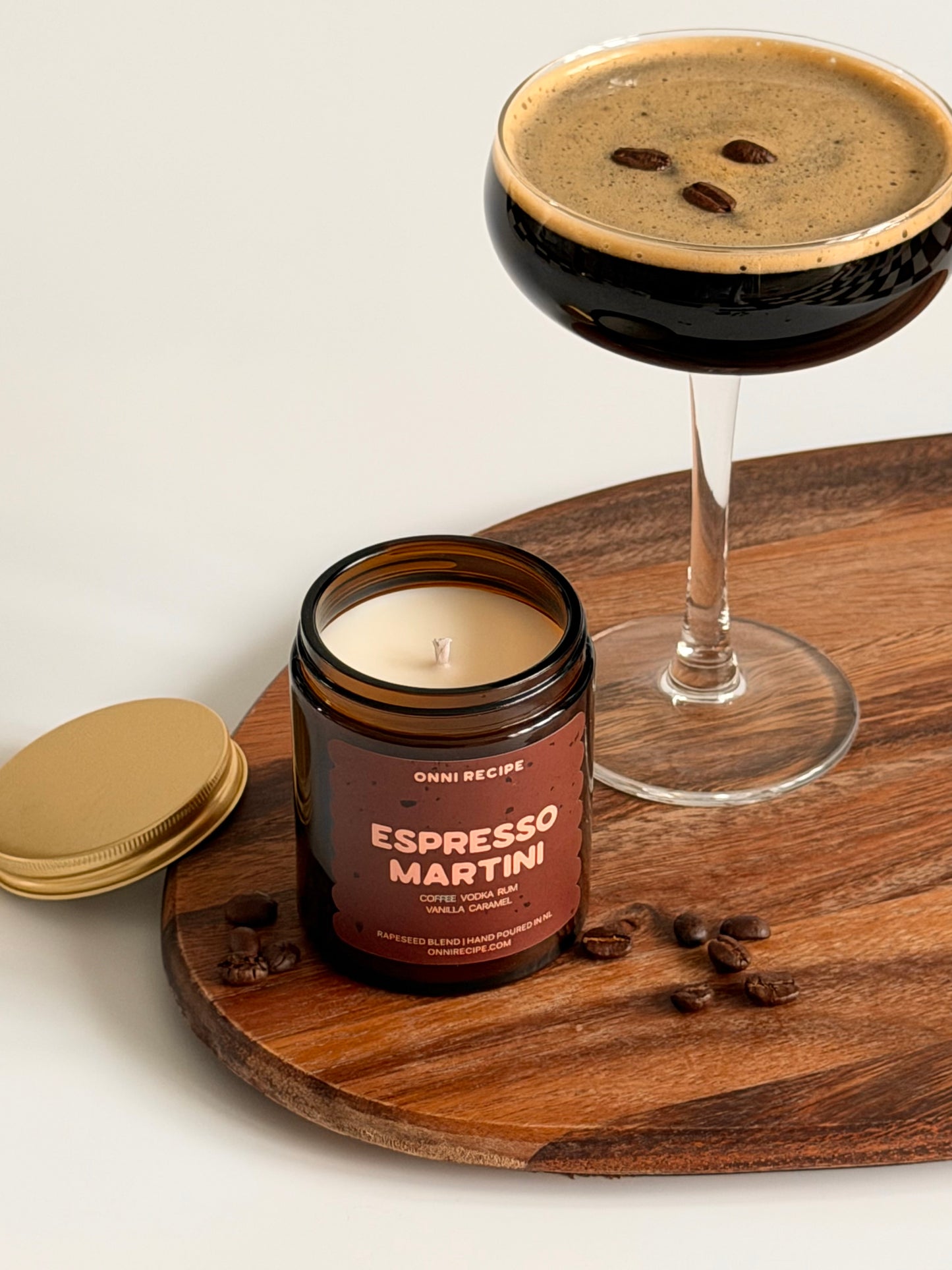 ESPRESSO MARTINI - RAPESEED CANDLE - 170ML/ 250ML