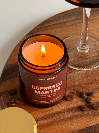 ESPRESSO MARTINI - RAPESEED CANDLE - 170ML/ 250ML