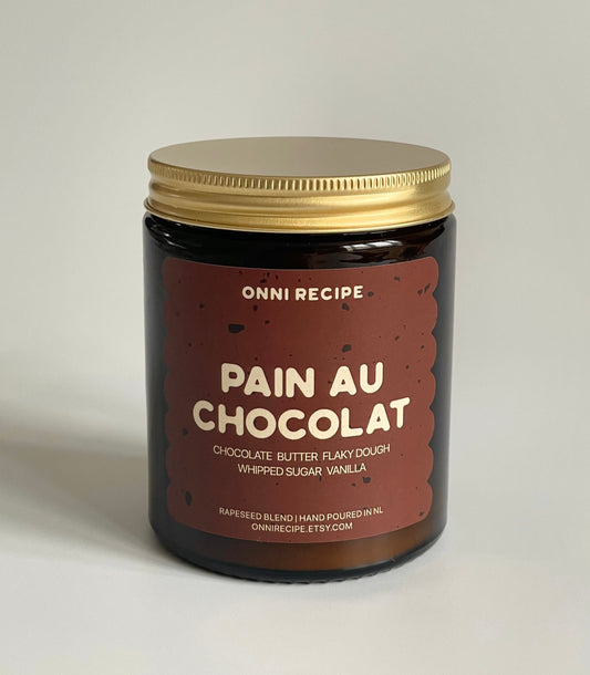 PAIN AU CHOCOLAT - RAPESEED CANDLE - 170ML/ 250ML