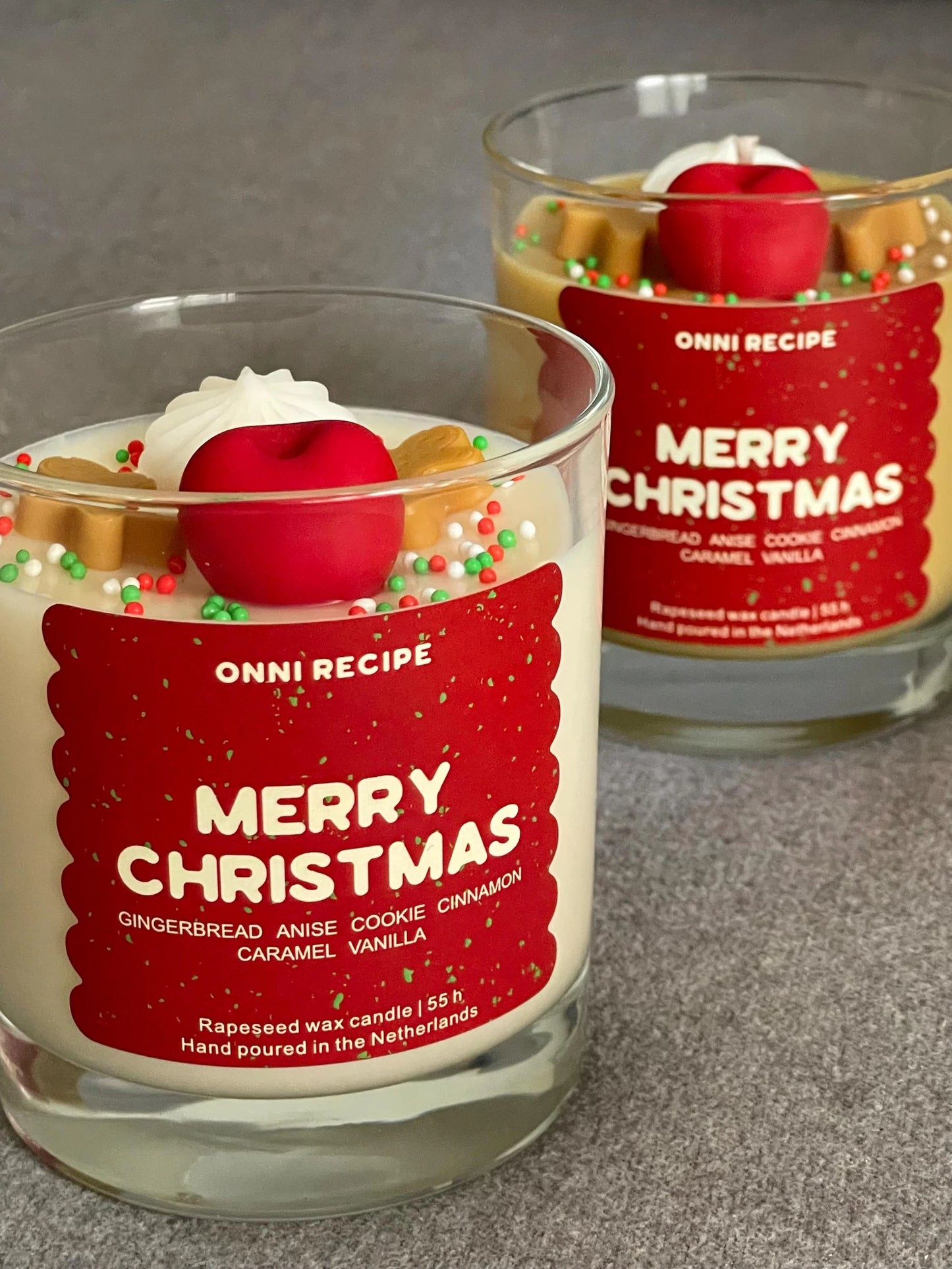 MERRY CHRISTMAS - RAPESEED CANDLE - 300ML