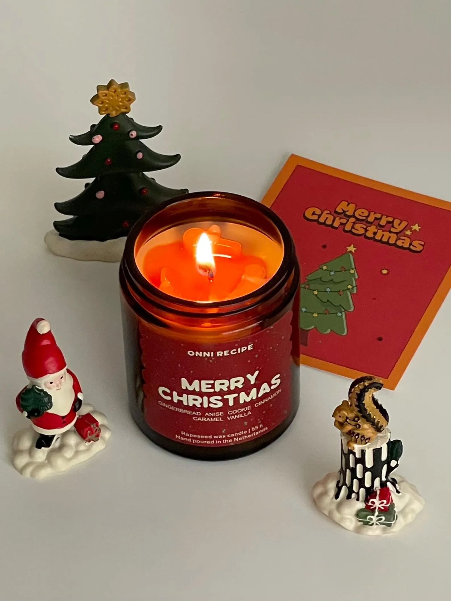 MERRY CHRISTMAS - RAPESEED CANDLE - 170ML