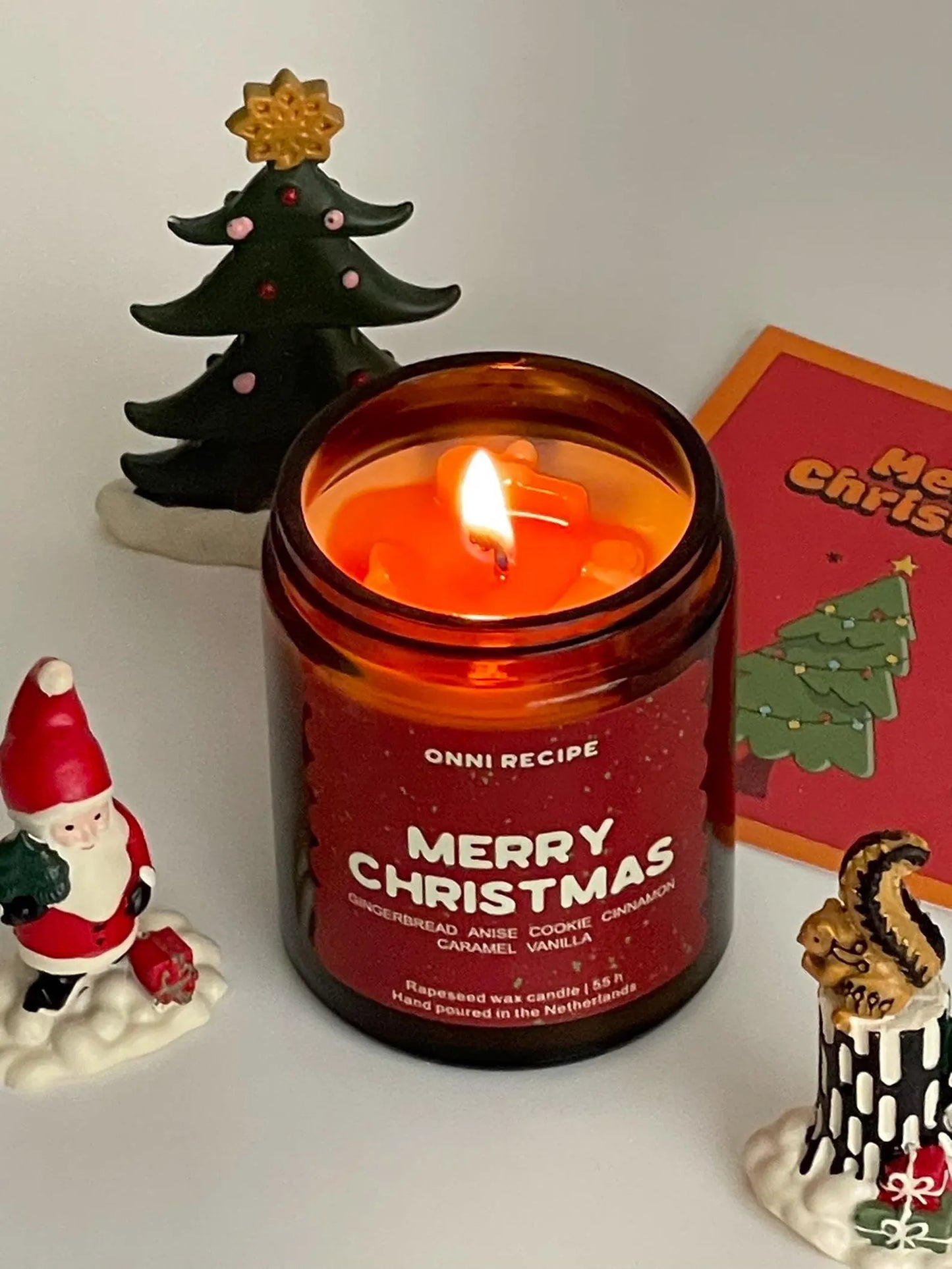 MERRY CHRISTMAS - RAPESEED CANDLE - 170ML