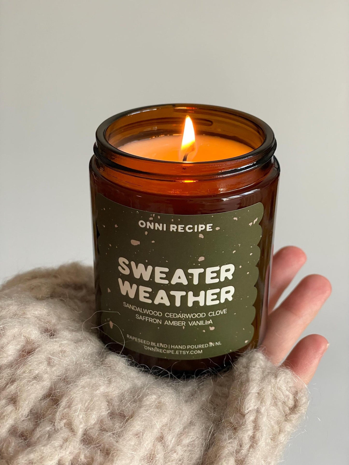 SWEATER WEATHER - RAPESEED CANDLE - 170ML/ 250ML