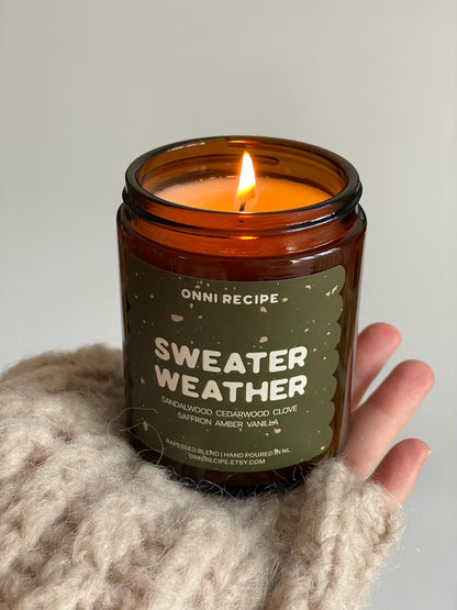 SWEATER WEATHER - RAPESEED CANDLE - 170ML/ 250ML