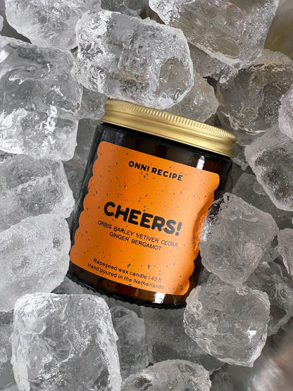 CHEERS! - RAPESEED CANDLE - 170ML/ 250ML