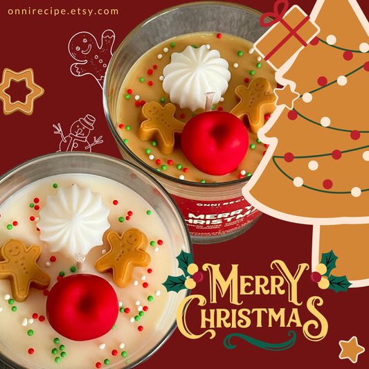 MERRY CHRISTMAS - RAPESEED CANDLE - 300ML