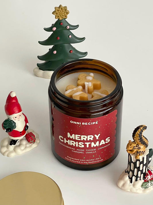 MERRY CHRISTMAS - RAPESEED CANDLE - 170ML