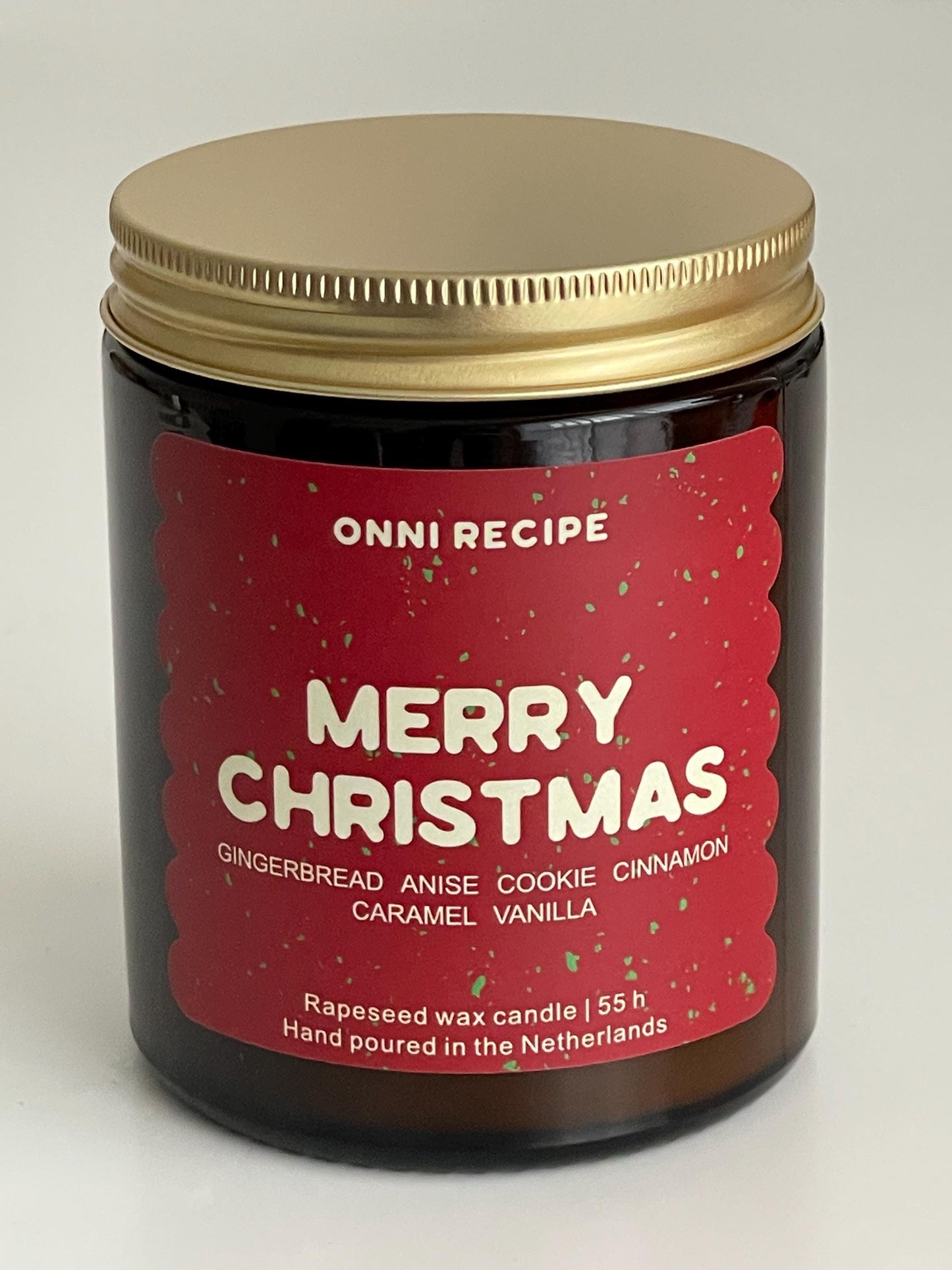 MERRY CHRISTMAS - RAPESEED CANDLE - 170ML