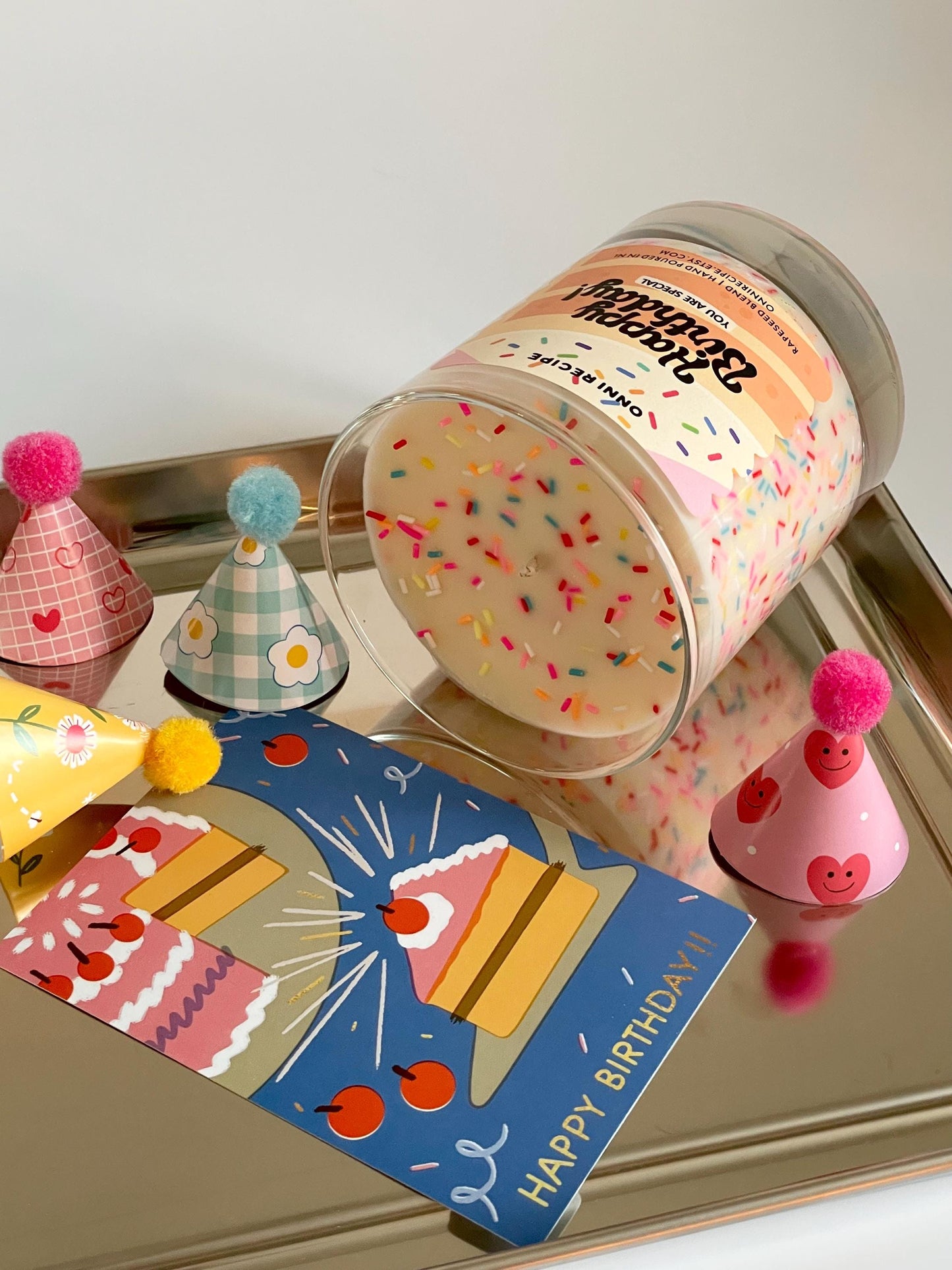 HAPPY BIRTHDAY - RAPESEED CANDLE - 300ML
