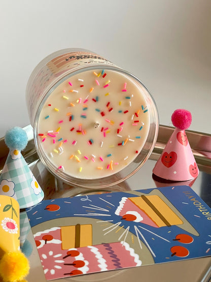 HAPPY BIRTHDAY - RAPESEED CANDLE - 300ML