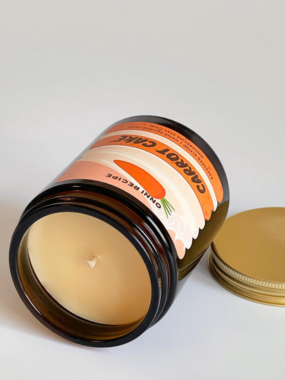 CARROT CAKE - RAPESEED WAX CANDLE - 170ML/ 250ML