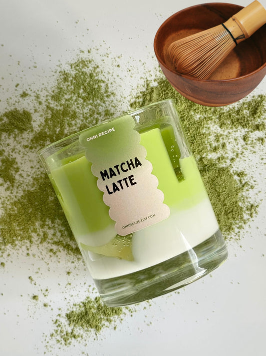 MATCHA LATTE -  RAPESEED CANDLE - 300ML