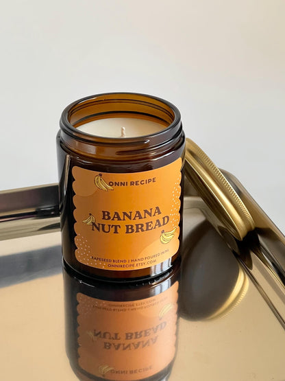 BANANA NUT BREAD - RAPESEED CANDLE - 170ML/ 250ML