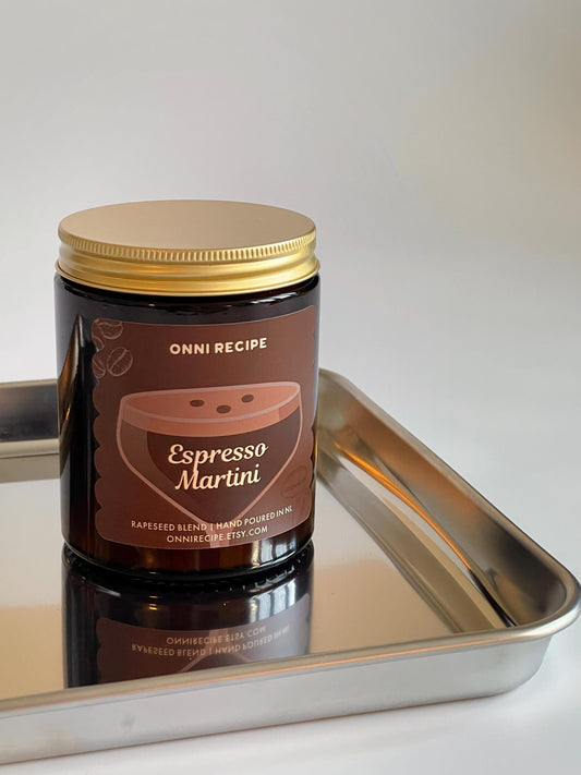 ESPRESSO MARTINI - RAPESEED CANDLE - 170ML/ 250ML