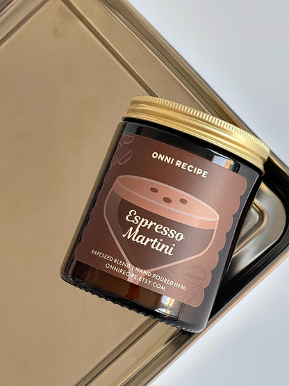ESPRESSO MARTINI - RAPESEED CANDLE - 170ML/ 250ML